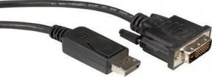 Kabel Roline DisplayPort - DVI-D 5m czarny 1