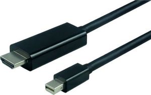 Kabel Value DisplayPort Mini - HDMI 1m czarny 1