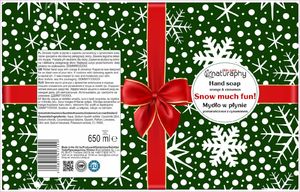 BluxCosmetics Świąteczne mydło do rąk w płynie pomarańczowe z cynamonem 650 ml 2