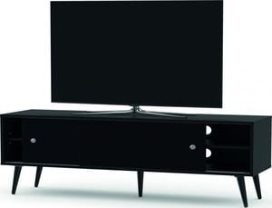 Sonorous Drewniana szafka rtv SONOROUS RETRO RTRA-180-BLK-BLK szerokość 180 cm 1