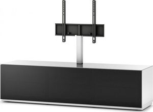 Sonorous Stolik RTV z uchwytem ST261T-WHT-BLK-BW 1