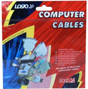 Kabel Logo D-Sub (VGA) - D-Sub (VGA) 2m szary (17066) 4