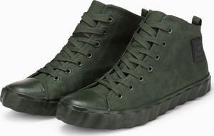Ombre Trampki męskie sneakersy T374 - oliwkowy 42 3