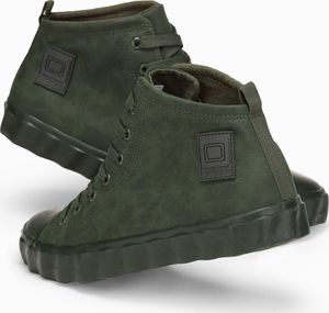 Ombre Trampki męskie sneakersy T374 - oliwkowy 42 4