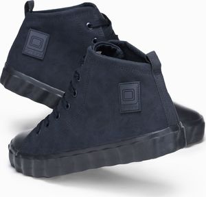 Ombre Trampki męskie sneakersy T374 - granatowe 42 4