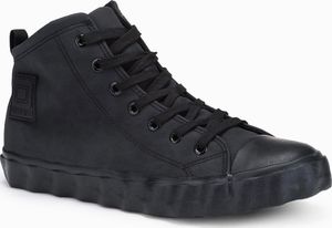 Ombre Trampki męskie sneakersy T374 - czarne 40 1