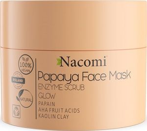 Nacomi Nacomi Papaya Face Mask maska enzymatyczna do twarzy z papainą 50ml 1