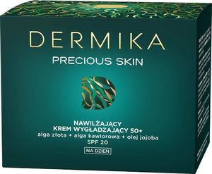 Dermika Dermika Precious Skin 50+ nawilżający krem wygładzający na dzień SPF20 50ml 1