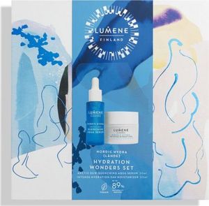 Nordic Nordic Hydra Lahde Hydration Wonders zestaw Arctic Dew Quenching Aqua Serum 30ml + Intense Hydration 1