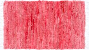 Vanuba Tkany dywan z owczej skóry Różowy 60 x 100 1