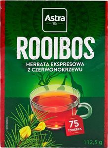 Astra Herbata ekspresowa aromatyzowana z czerwonokrzewu 112,5 g 75szt. (2-09-107) 1