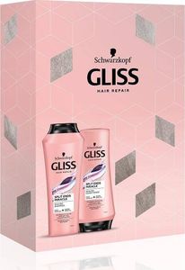 Gliss Kur Split Ends Miracle zestaw szampon do włosów 250ml + odżywka do włosów 200ml 1