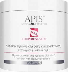 Apis APIS Couperose-Stop Algae Mask maska algowa dla cery naczynkowej z dziką różą i witaminą C 200g 1