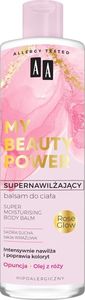 AA My Beauty Power supernawilżający balsam do ciała Opuncja + Rose Glow 400ml 1