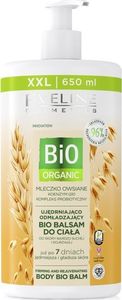 Eveline Cosmetics Eveline Cosmetics BIO Organic ujędrniająco-odmładzający bio balsam do ciała do skóry bardzo suchej Mleczko Owsiane 650 1