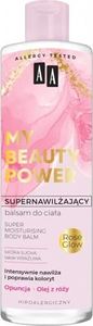 AA My Beauty Power supernawilżający balsam do ciała Opuncja + Rose Glow 400ml 1