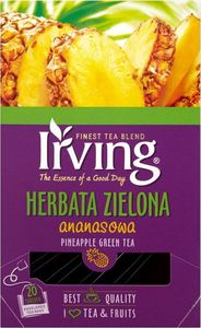Irving HERBATA ZIELONA ANANASOWA 20 KOP. 48363881 2