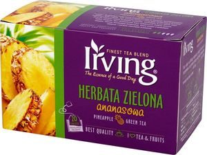 Irving HERBATA ZIELONA ANANASOWA 20 KOP. 48363881 3
