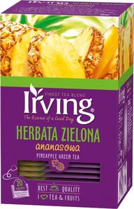 Irving HERBATA ZIELONA ANANASOWA 20 KOP. 48363881 7