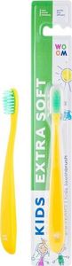 Woom Woom Kids Extra Soft Toothbrush bardzo delikatna szczoteczka do zębów dla dzieci 2-6 Years 1