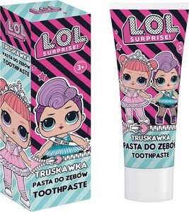MGA LOL SURPRISE Toothpaste 3+ pasta do zębów dla dzieci Strawberry 75ml 1