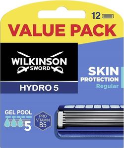Wilkinson  Hydro 5 Skin Protection Regular zapasowe ostrza do maszynki do golenia dla mężczyzn 12szt 1