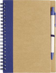 Kemer Notes z recyklingu z długopisem Priestly 2