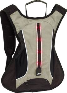 Kemer Plecak sportowy LED RUN, szary, czarny 2