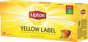 Lipton Yellow Label herbata czarna 25 torebek 1