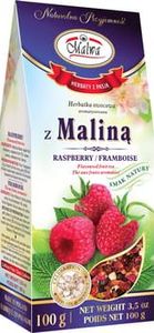 MALWA HERBATKA OWOCOWA SUSZ MALINA 100G 42271502 1