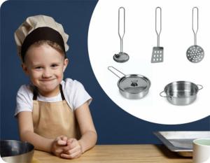 Ricokids Przybory kuchenne do zabawy 5 szt. 10