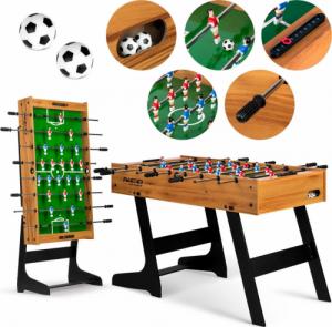 Neo-Sport Stół do gry w piłkarzyki, drewniana 121 x 61 x 80 cm (NS-803) 1