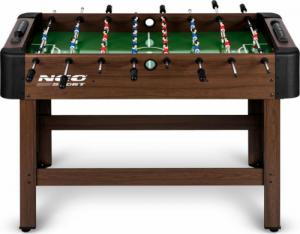 Neo-Sport Stół do gry w piłkarzyki, ciemny brąz 118x61x79 cm (NS-804) 4