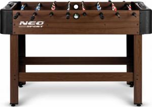 Neo-Sport Stół do gry w piłkarzyki, ciemny brąz 118x61x79 cm (NS-804) 5