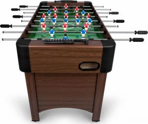 Neo-Sport Stół do gry w piłkarzyki, ciemny brąz 118x61x79 cm (NS-804) 6