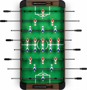 Neo-Sport Stół do gry w piłkarzyki, ciemny brąz 118x61x79 cm (NS-804) 7