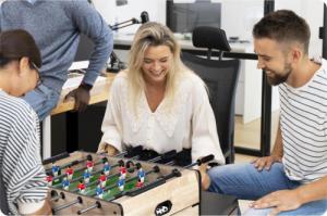 Neo-Sport Stół do gry multi, drewniany 4w1 80x43x30 cm (NS-800) 3