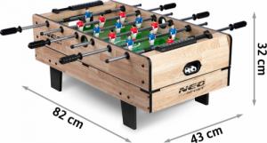 Neo-Sport Stół do gry multi, drewniany 4w1 80x43x30 cm (NS-800) 5