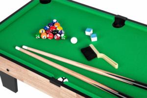 Neo-Sport Stół do gry multi, drewniany 4w1 80x43x30 cm (NS-800) 7