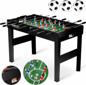 Neo-Sport Stół do gry w piłkarzyki, czarny 118x61x79 cm (NS-805) 1