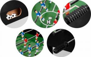 Neo-Sport Stół do gry w piłkarzyki, czarny 118x61x79 cm (NS-805) 8