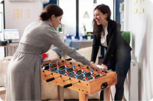 Neo-Sport Stół do gry w piłkarzyki, drewniany 70x37x62 cm (NS-802) 12