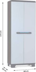 Szafa ogrodowa Keter Szafka Linear Wysoka 2