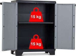 Szafa ogrodowa Keter Szafka Linear Niska 2