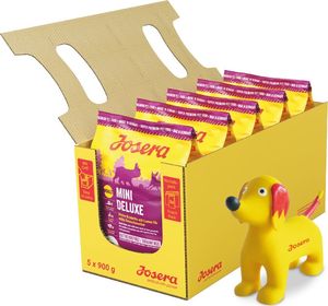 Josera Mini Deluxe 5x900g + Piesek Seppl 2