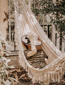 Odense Hamak Brazylijski Odesnse Boho Biały 3