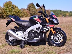 Import SUPER-TOYS ORYGINALNY MOTOR APRILIA TUONO MIĘKKIE KOŁA, SUPER WERSJA/ A-010 16