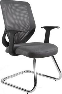 Krzesło biurowe Unique MOBI SKID Szare 1