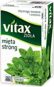 Vitax HERBATA VITAX ZIOŁA MIĘTA STRONG 20 TOREBEK 6631731 1