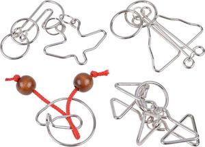 Jokomisiada 4 Puzzle zakręcona metalowa łamigłówka ZA1132 2